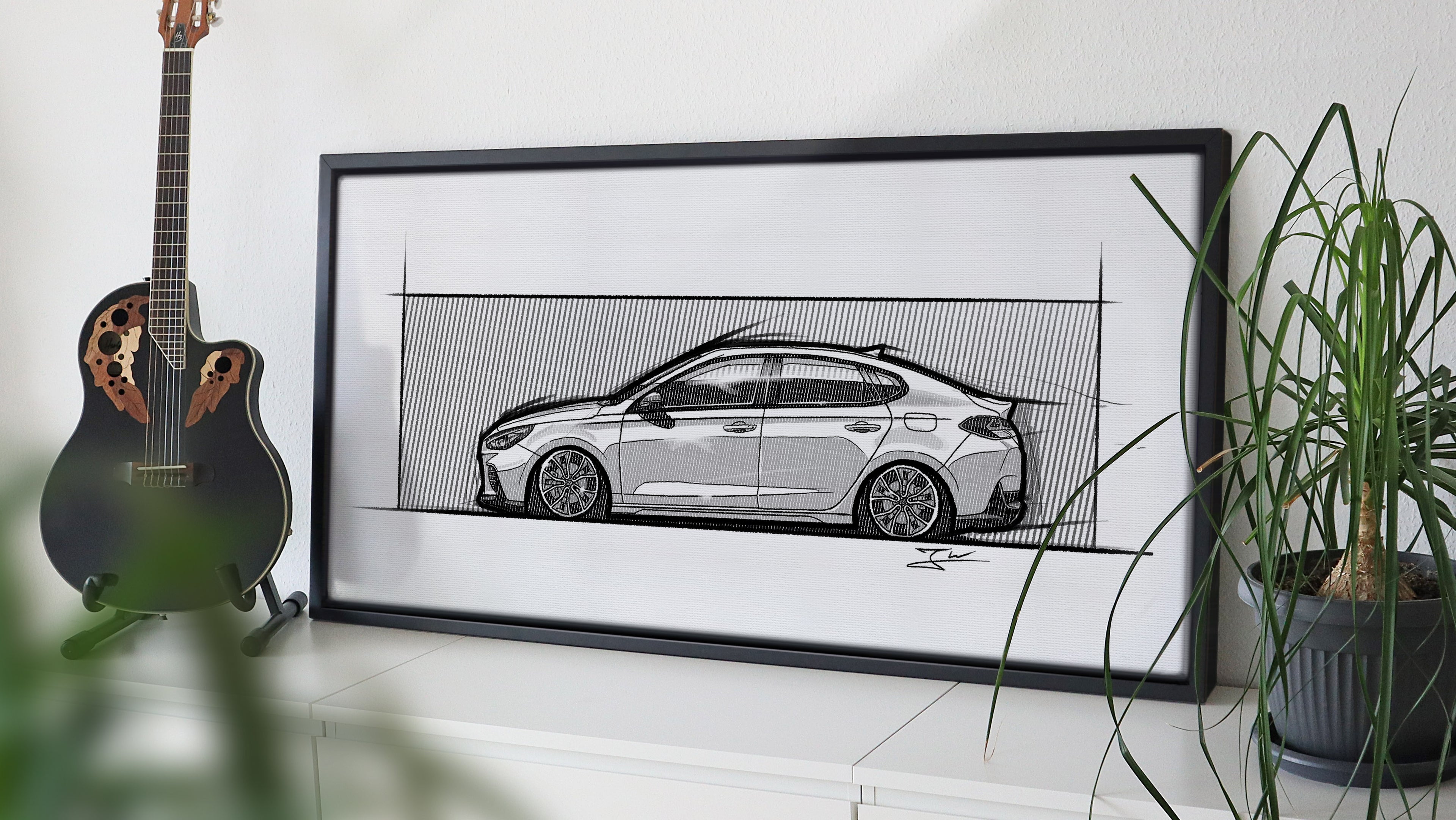 Automobil Design-Illustration