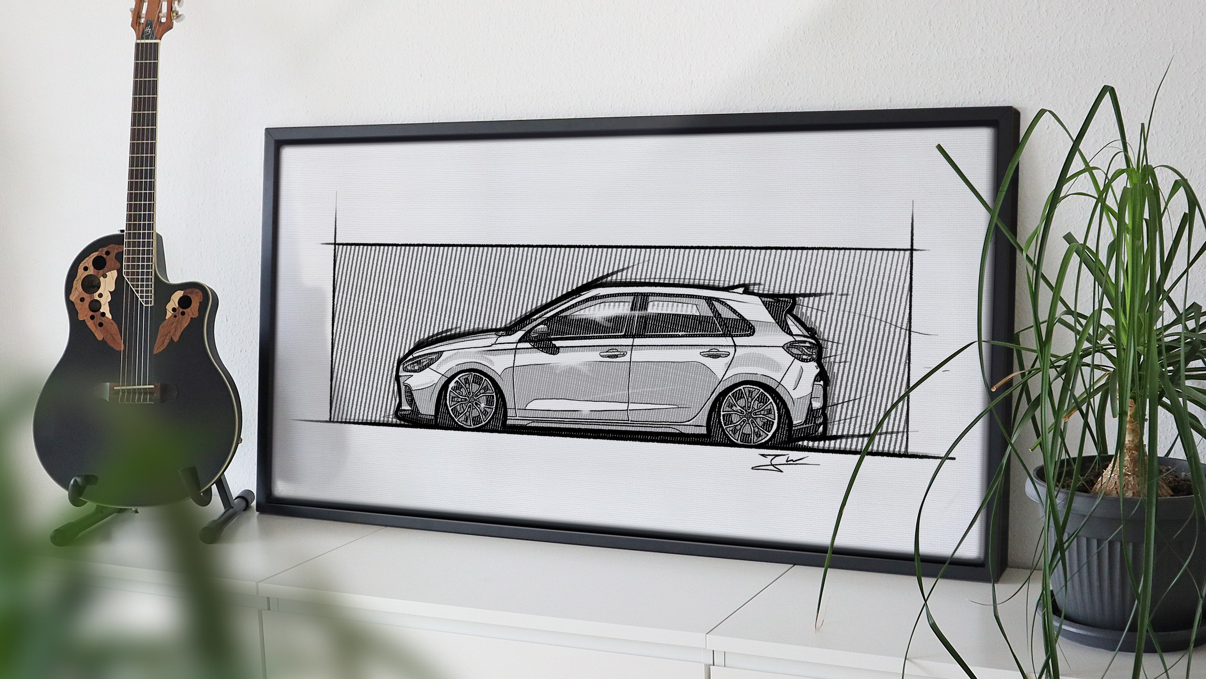 Automobil Design-Illustration