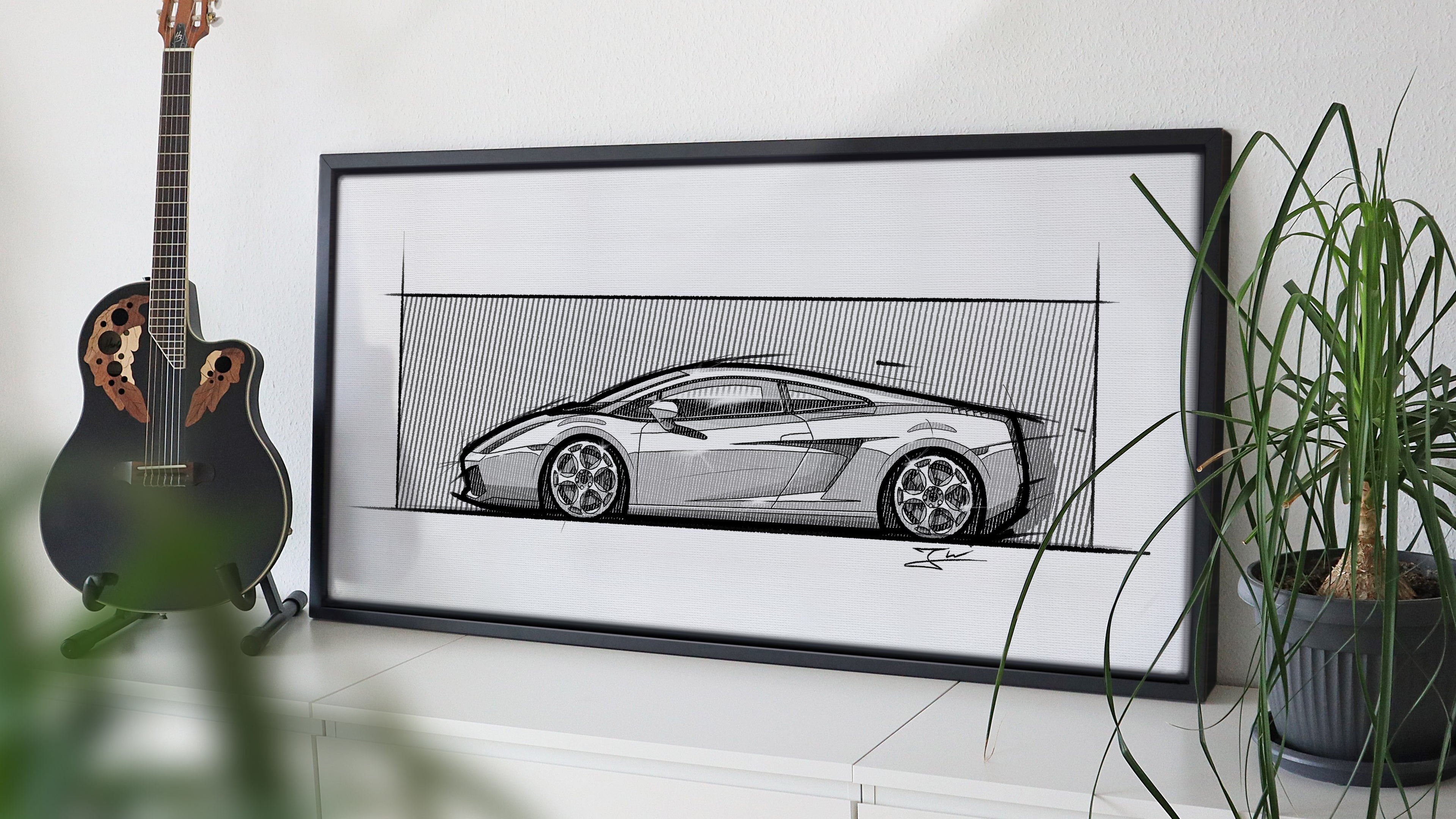 Automobil Design-Illustration