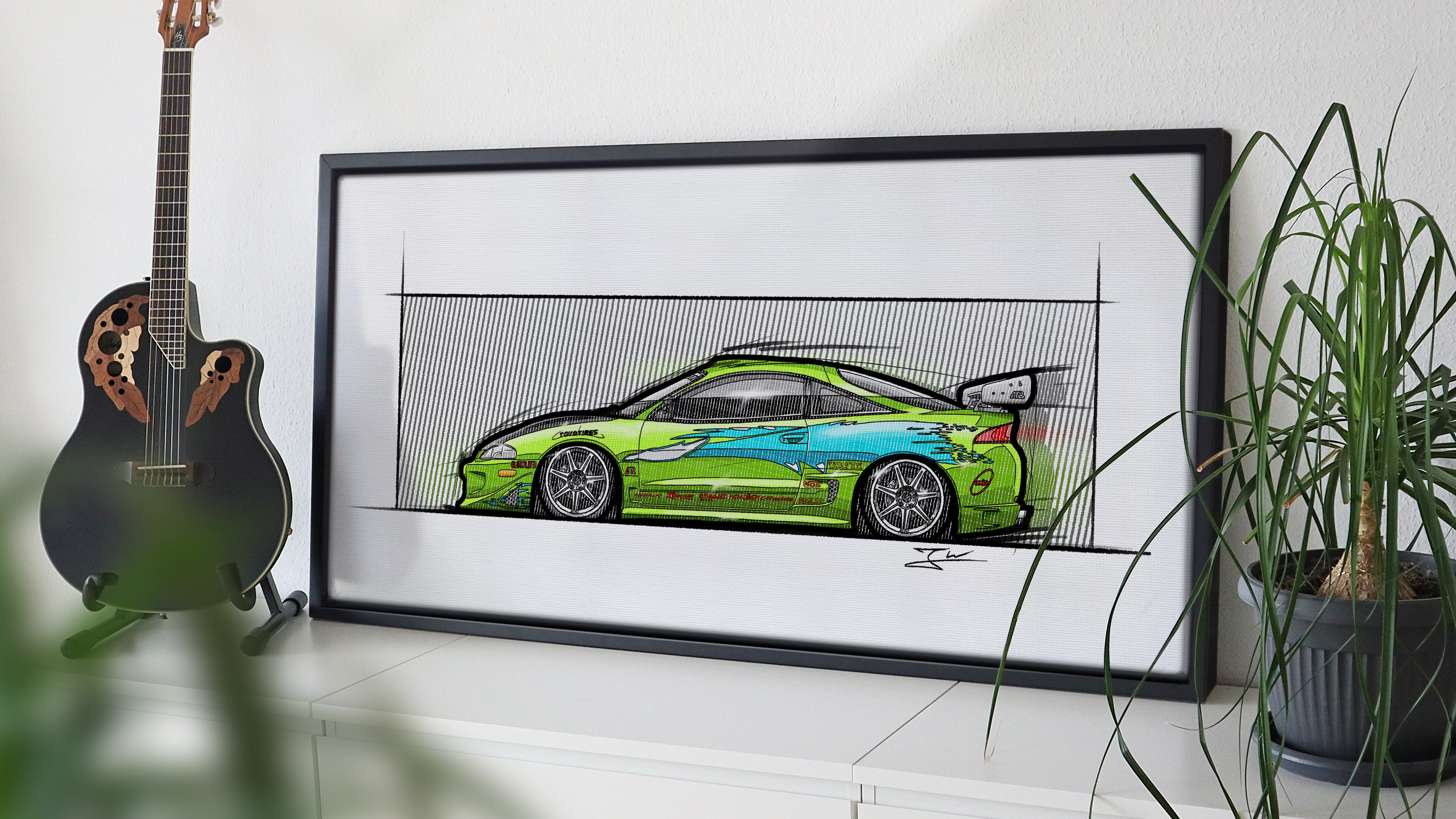 Automobil Design-Illustration