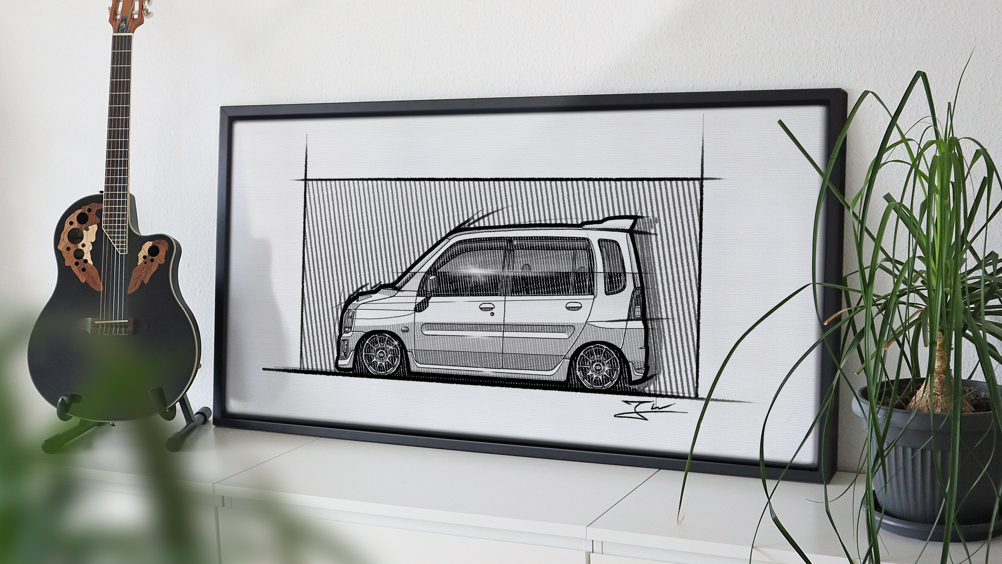 Automobil Design-Illustration