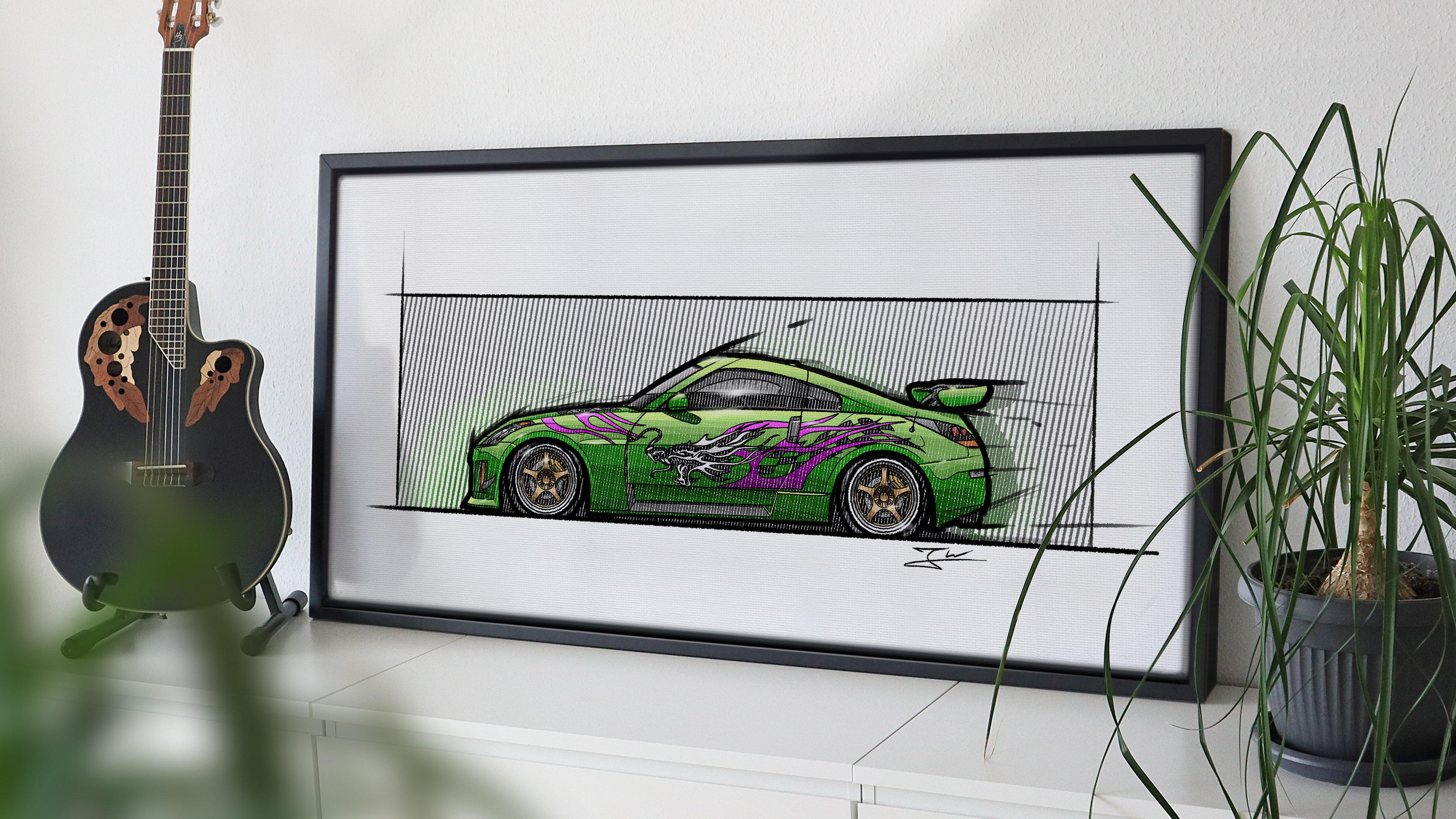 Automobil Design-Illustration