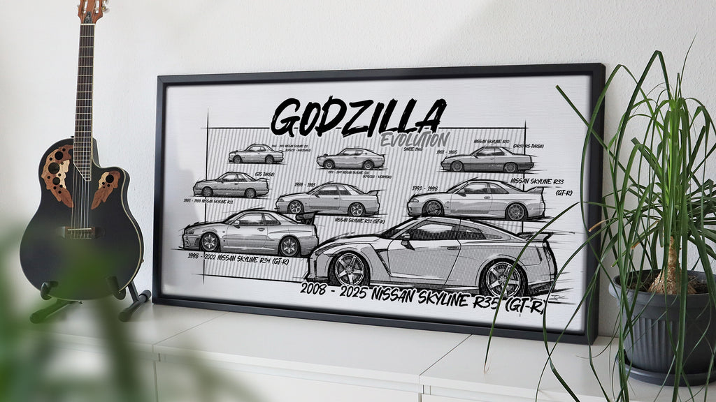 Collage - Godzilla Evolution