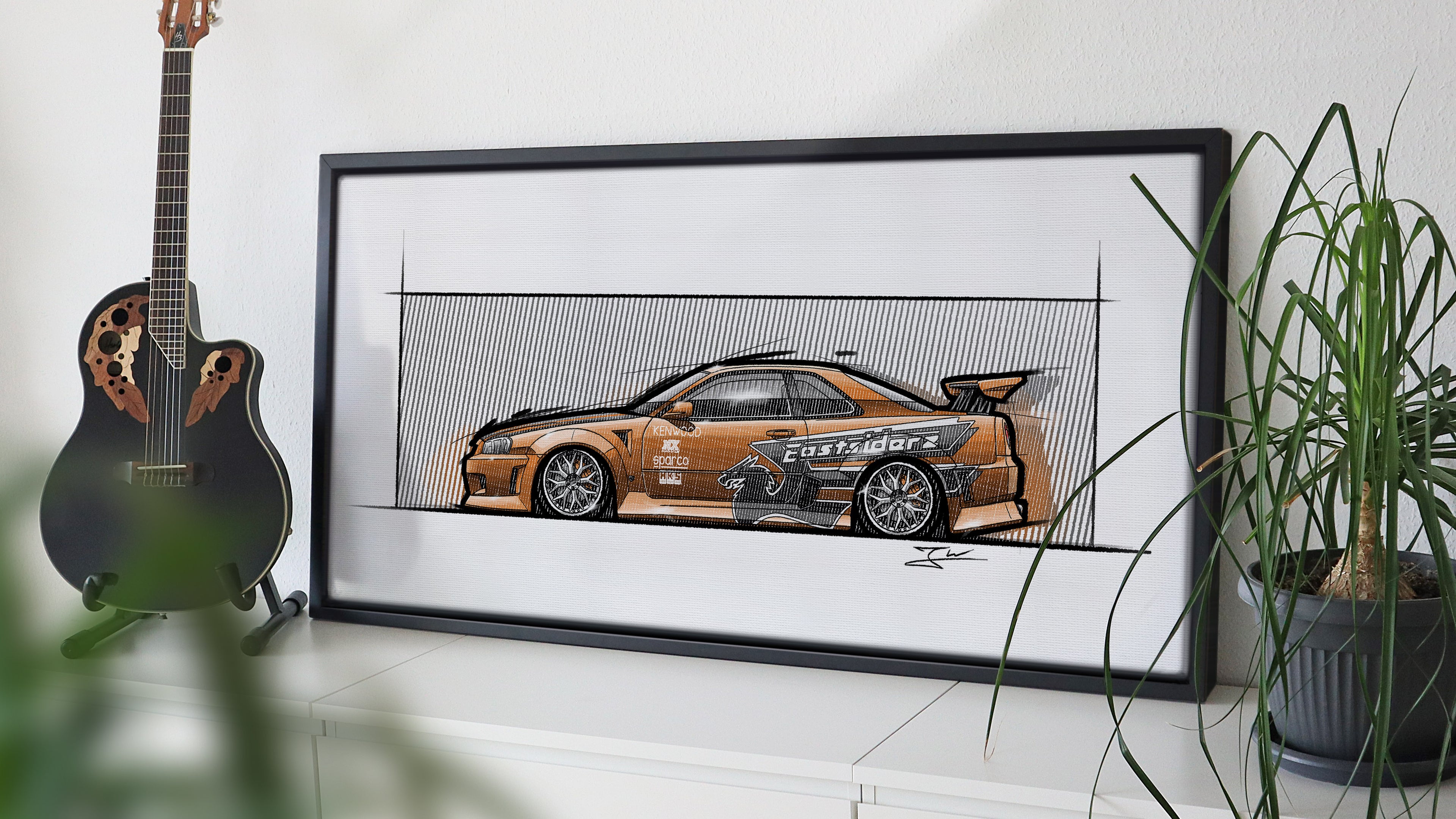 Automobil Design-Illustration