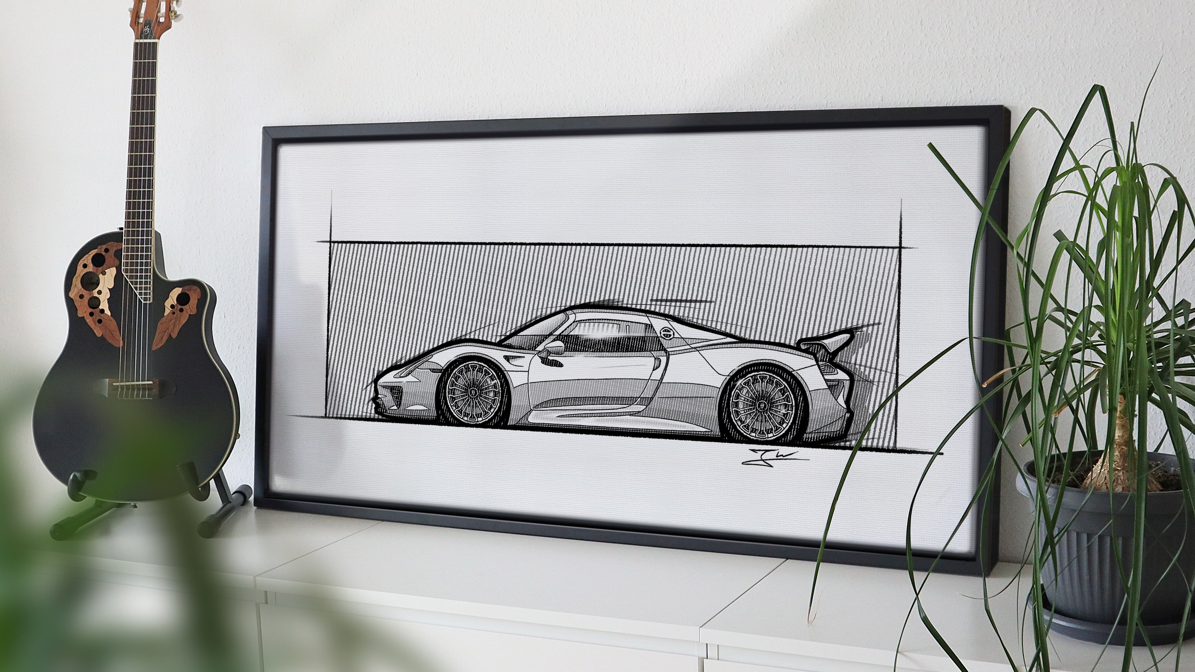 Automobil Design-Illustration