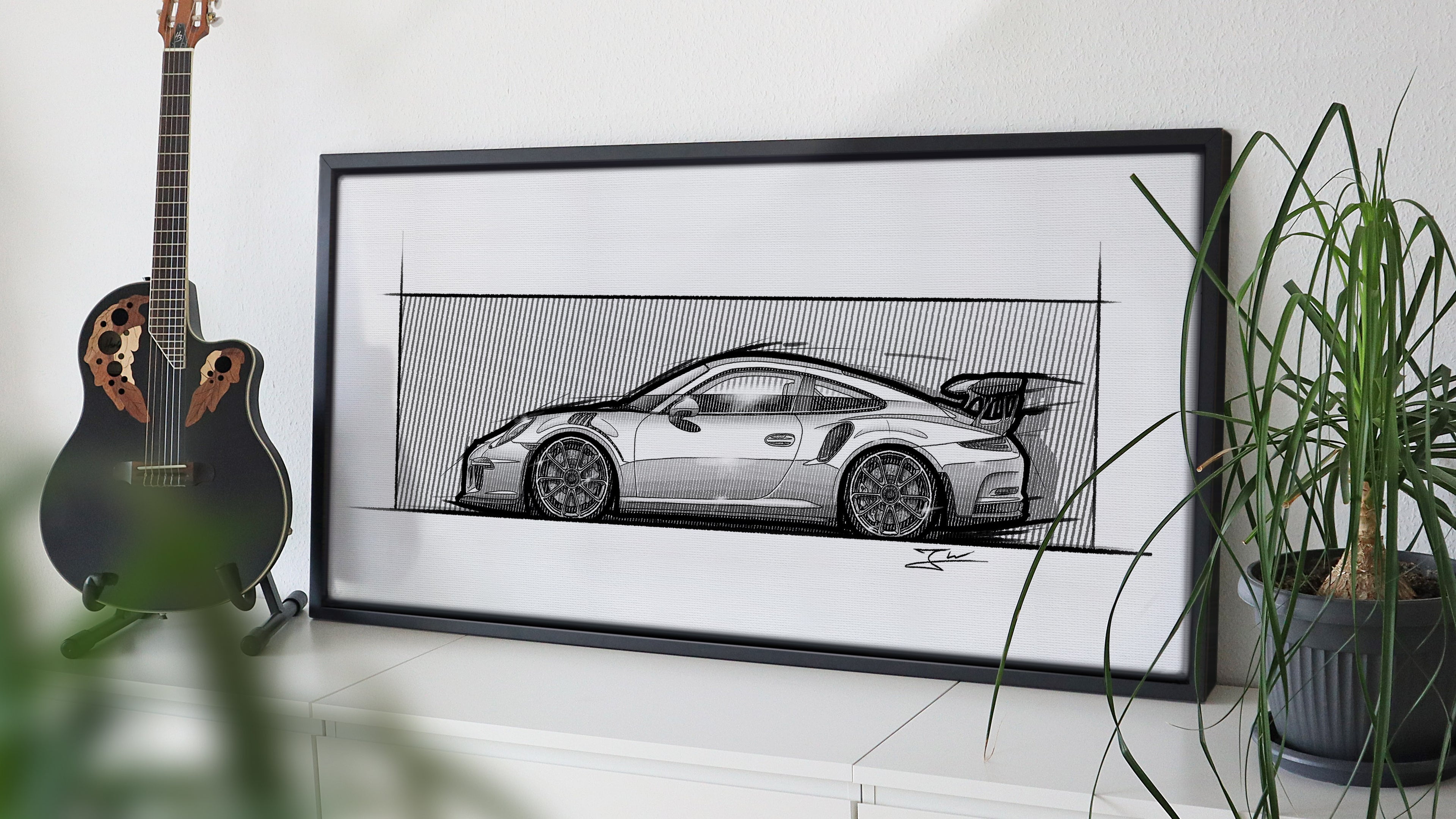 Automobil Design-Illustration