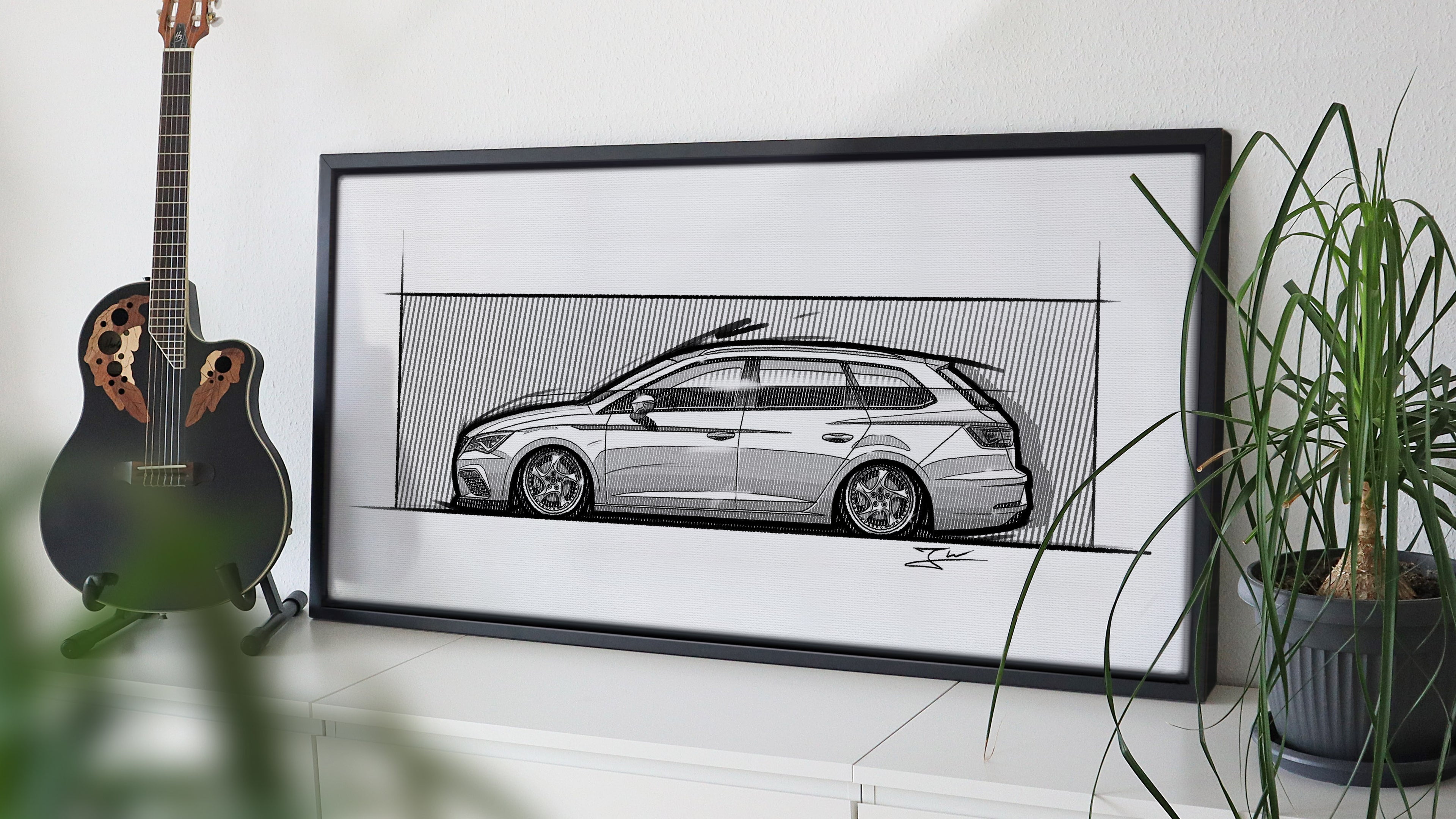 Automobil Design-Illustration