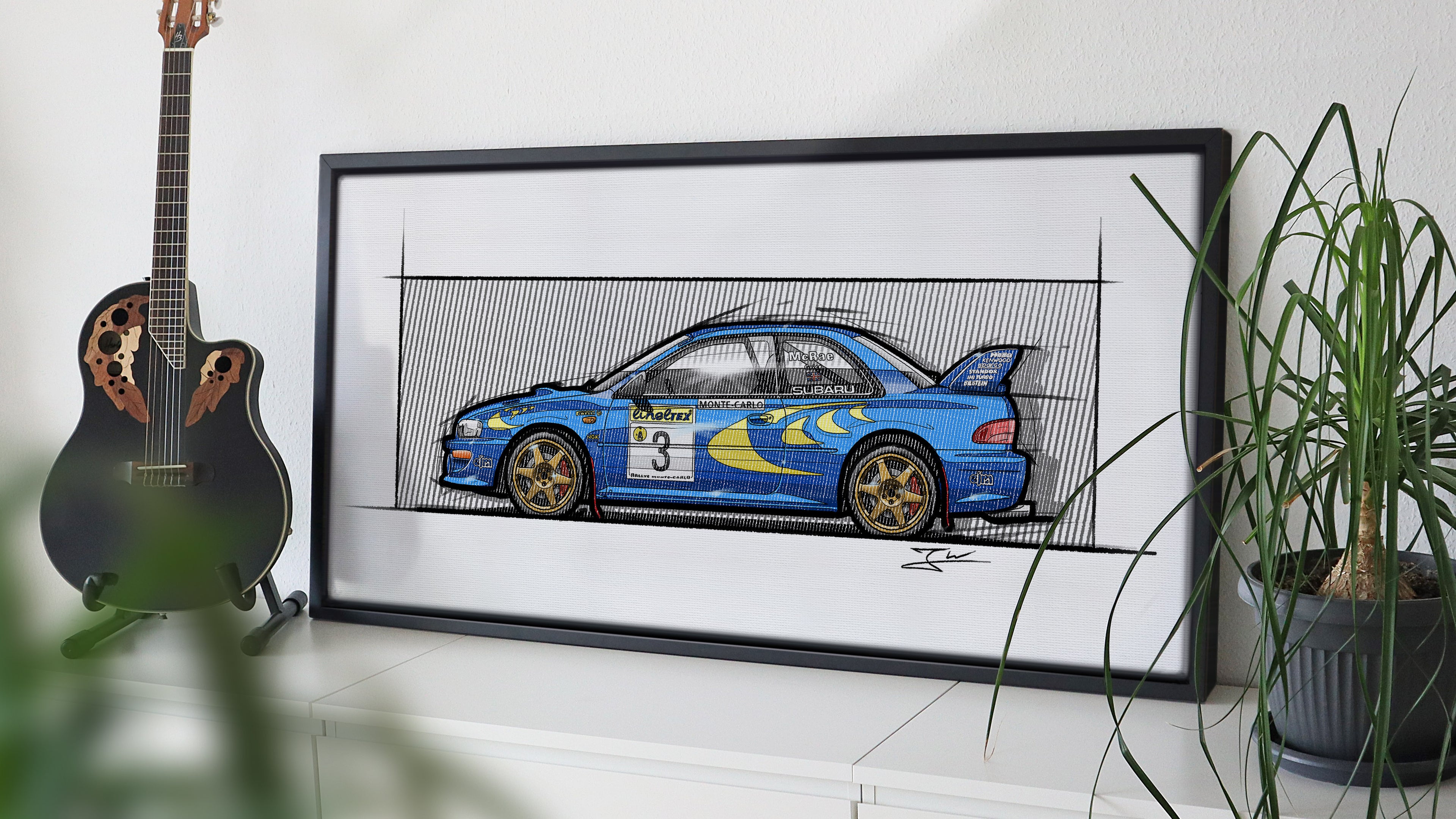 Automobil Design-Illustration