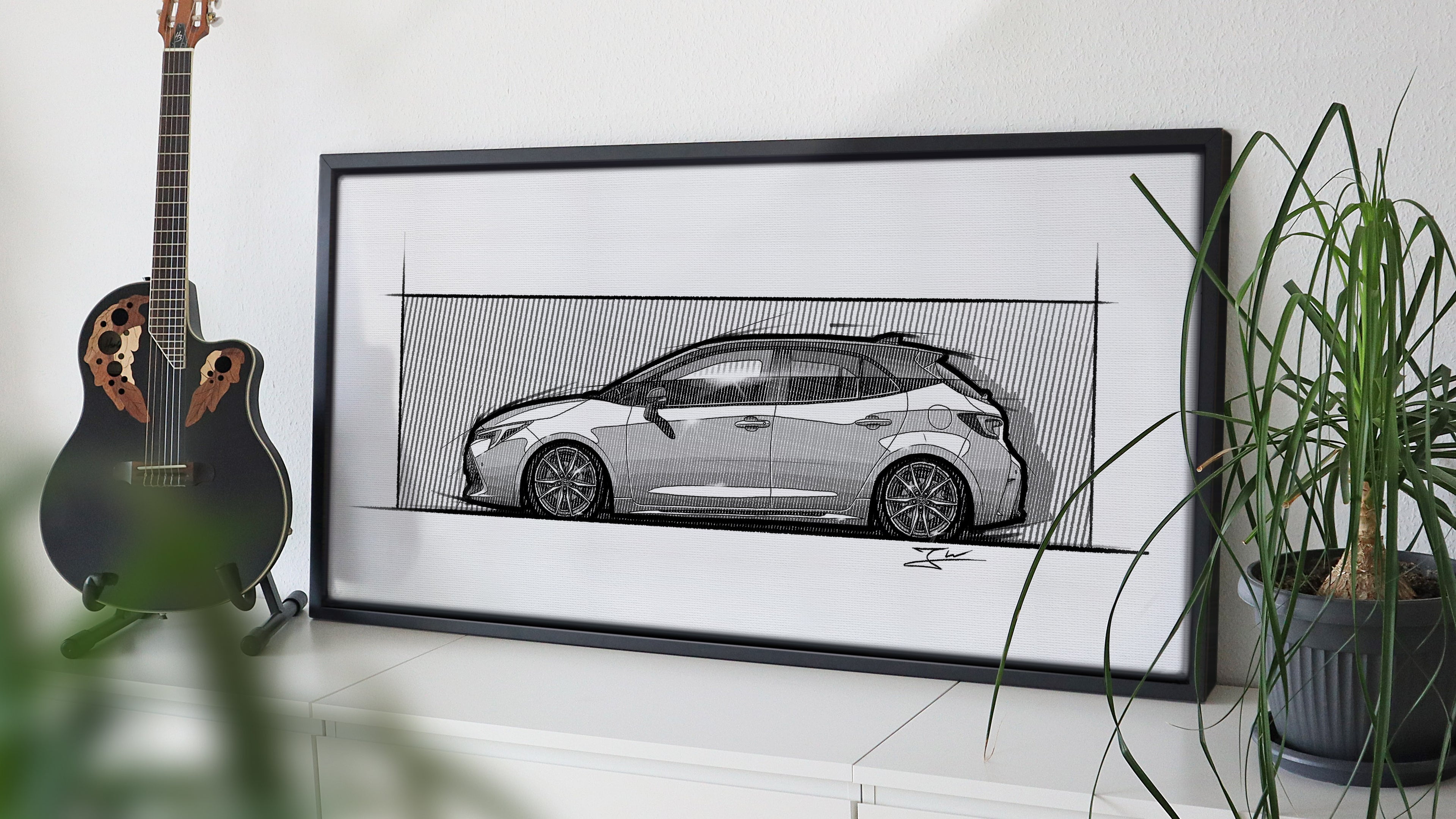 Automobil Design-Illustration