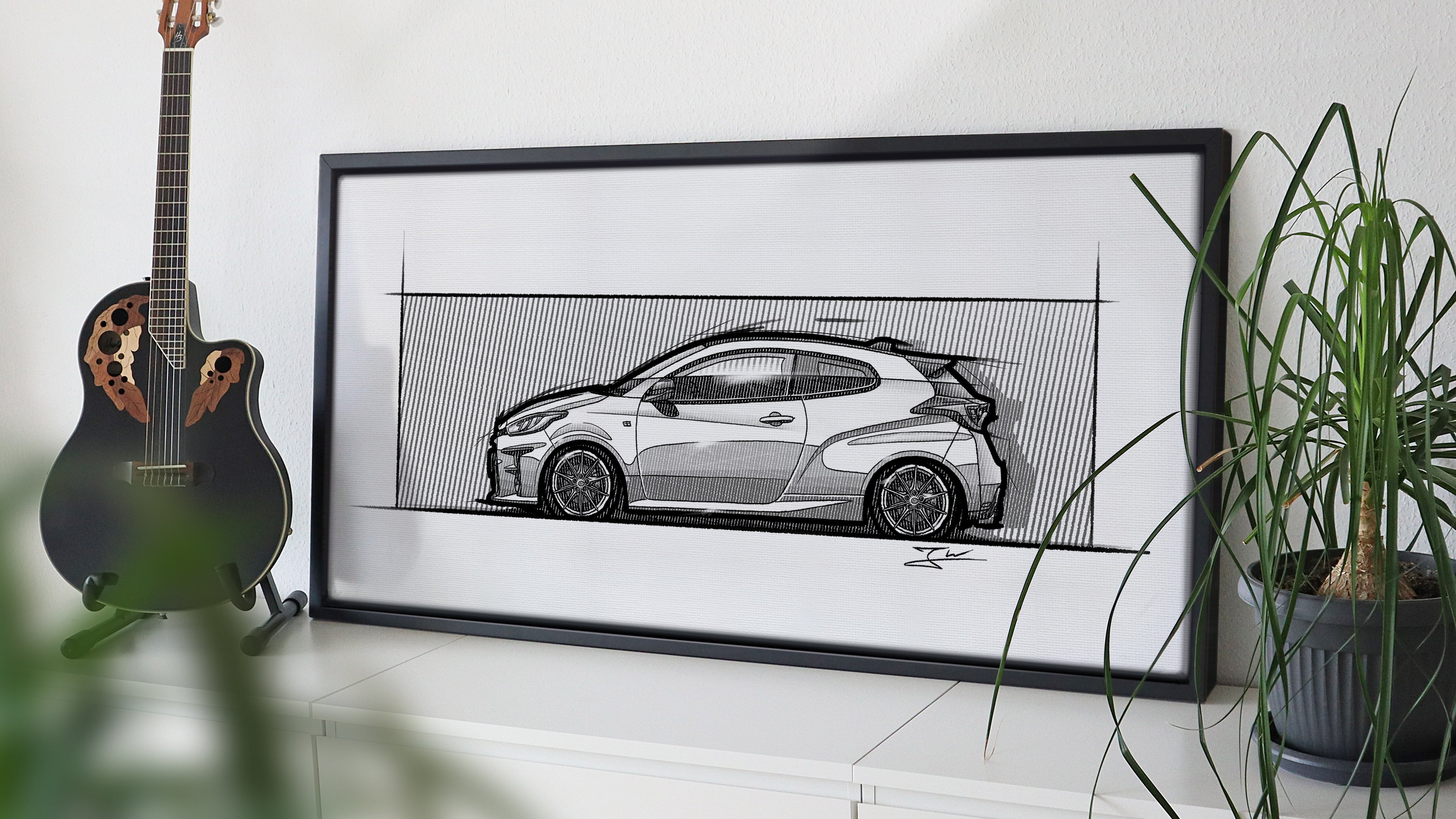 Automobil Design-Illustration