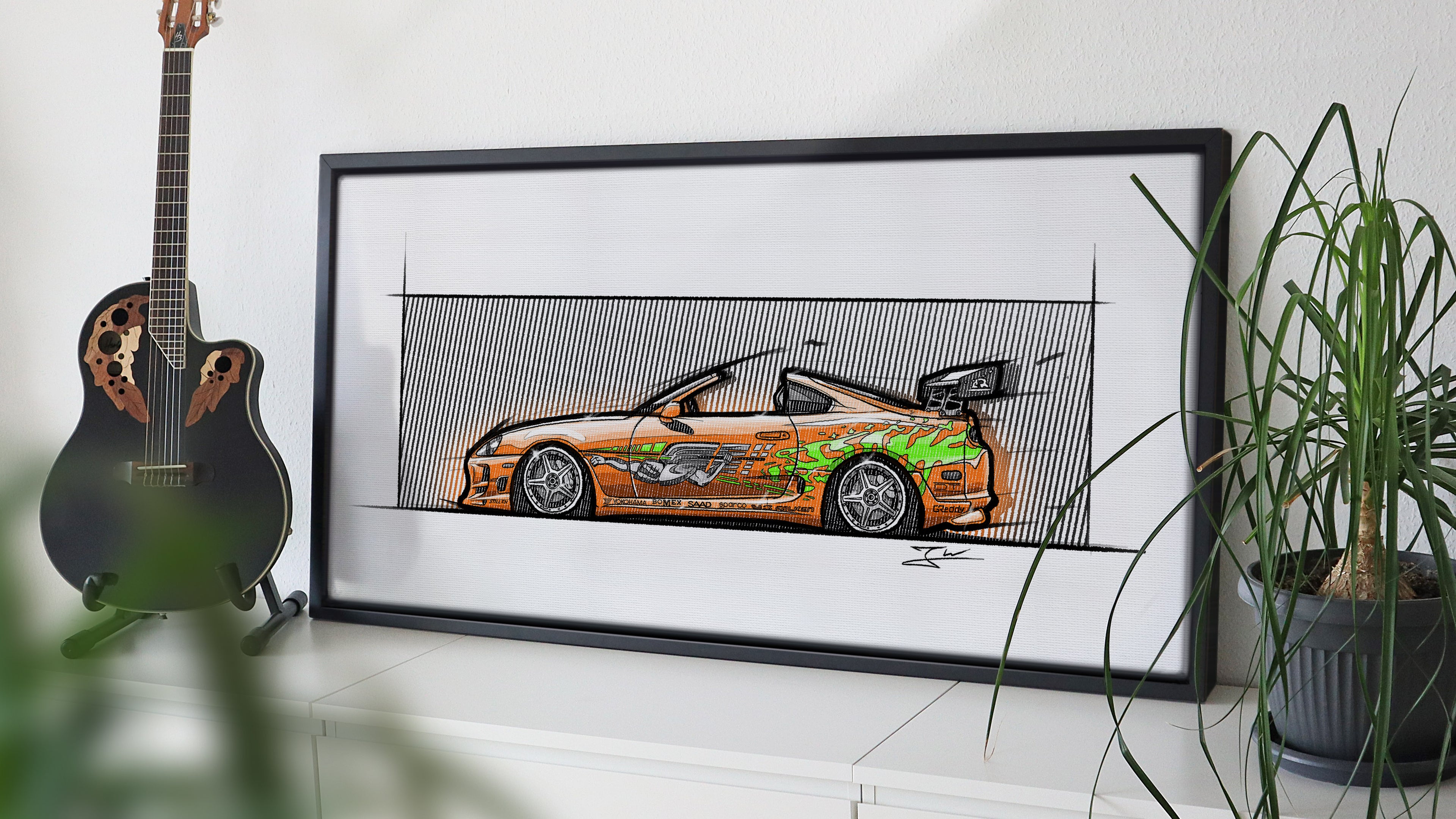 Automobil Design-Illustration