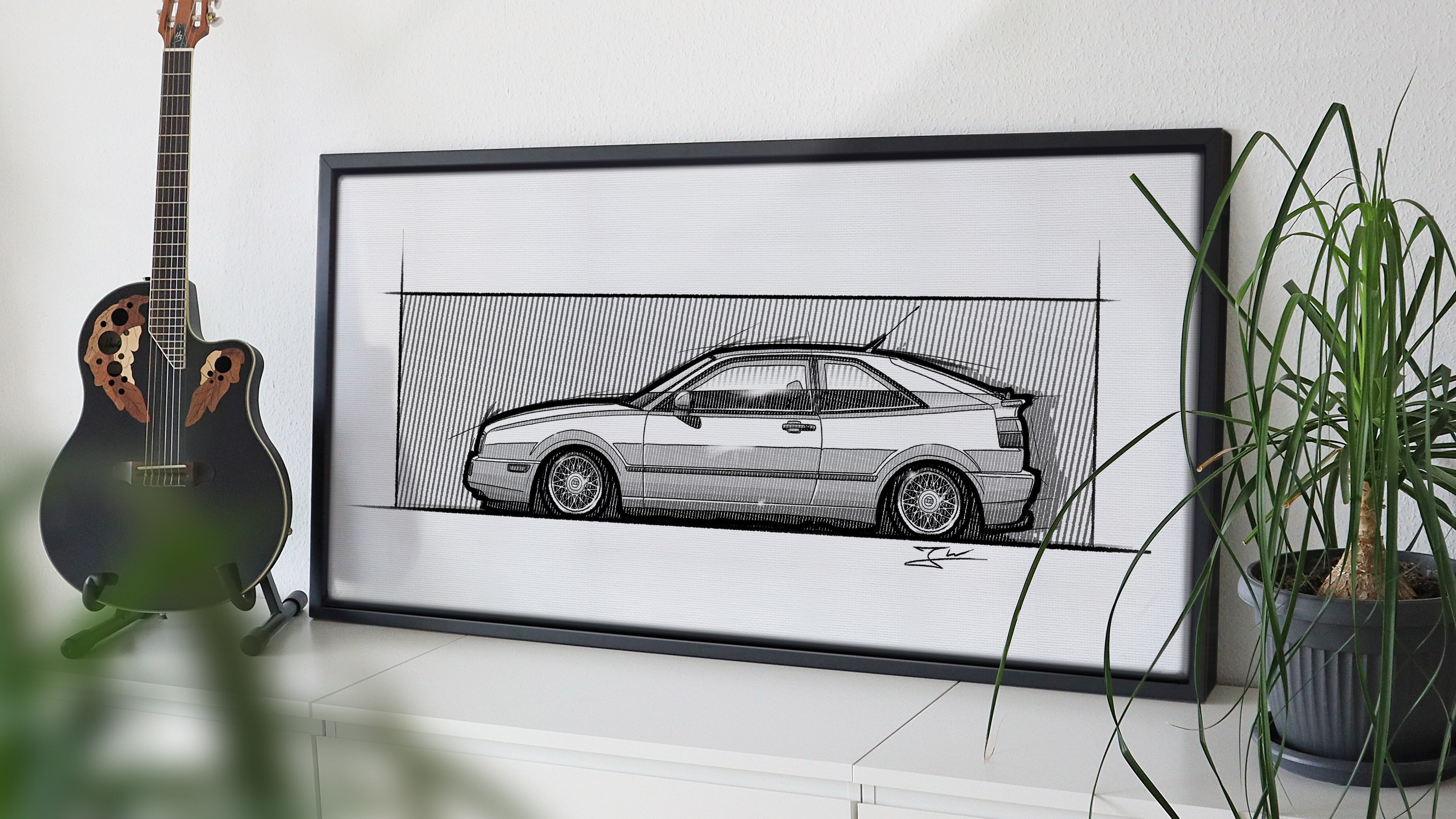 Automobil Design-Illustration